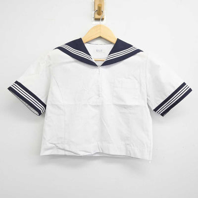 【中古】香川県 香東中学校 女子制服 2点 (セーラー服・スカート) sf059268