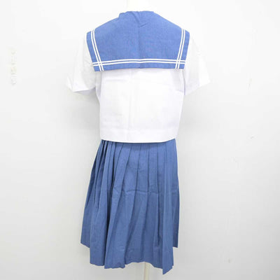 【中古】沖縄県 石垣第二中学校 女子制服 2点 (セーラー服・スカート) sf059271