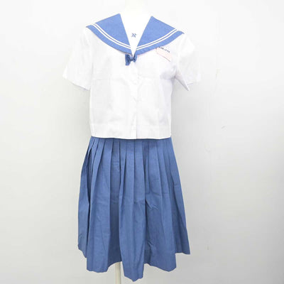 【中古】沖縄県 石垣第二中学校 女子制服 2点 (セーラー服・スカート) sf059272