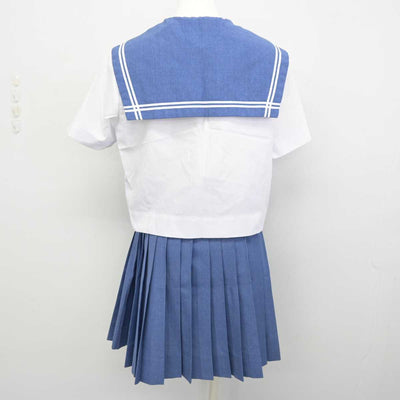 【中古】沖縄県 石垣第二中学校 女子制服 2点 (セーラー服・スカート) sf059273