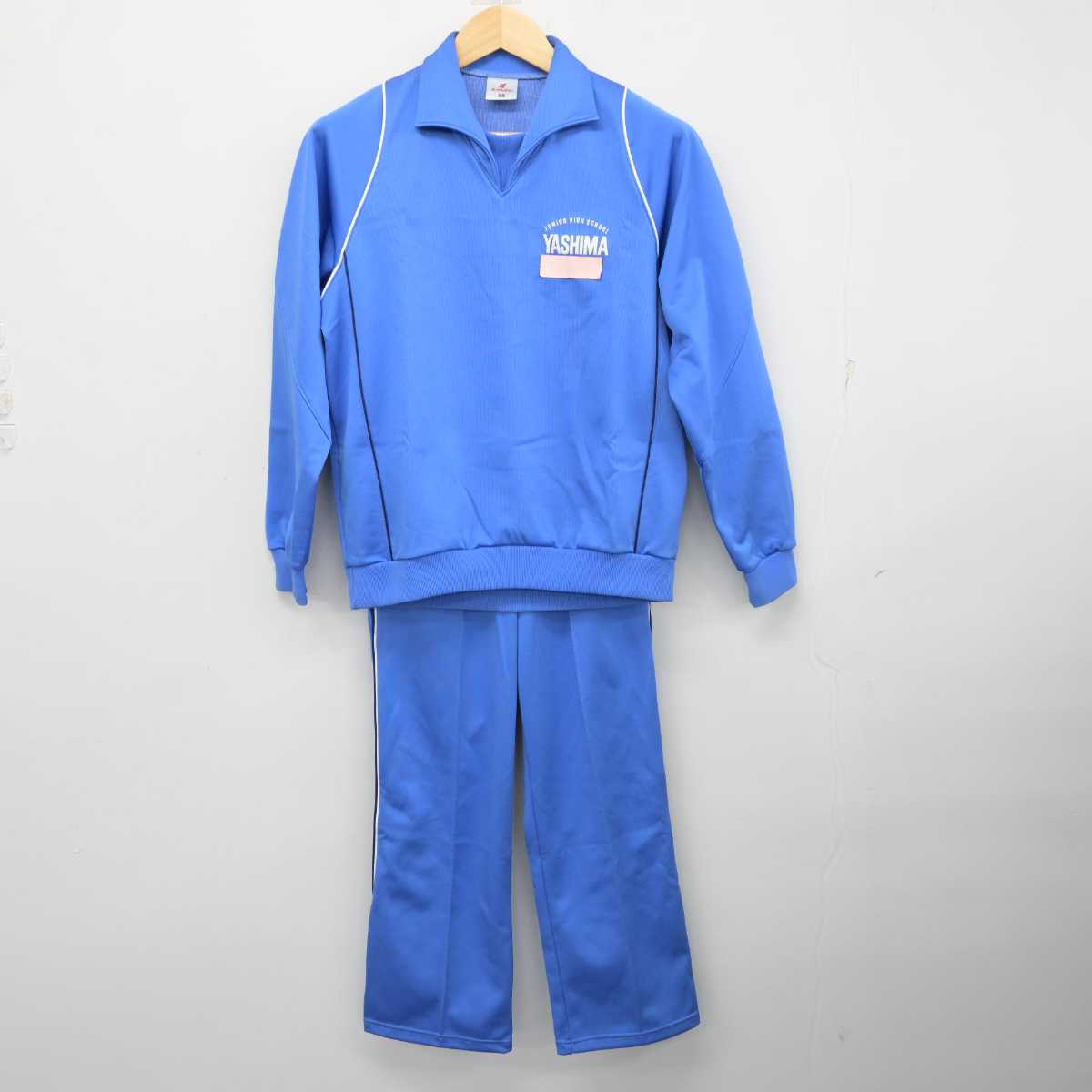 【中古】香川県 屋島中学校 女子制服 2点 (ジャージ 上・ジャージ 下) sf059288