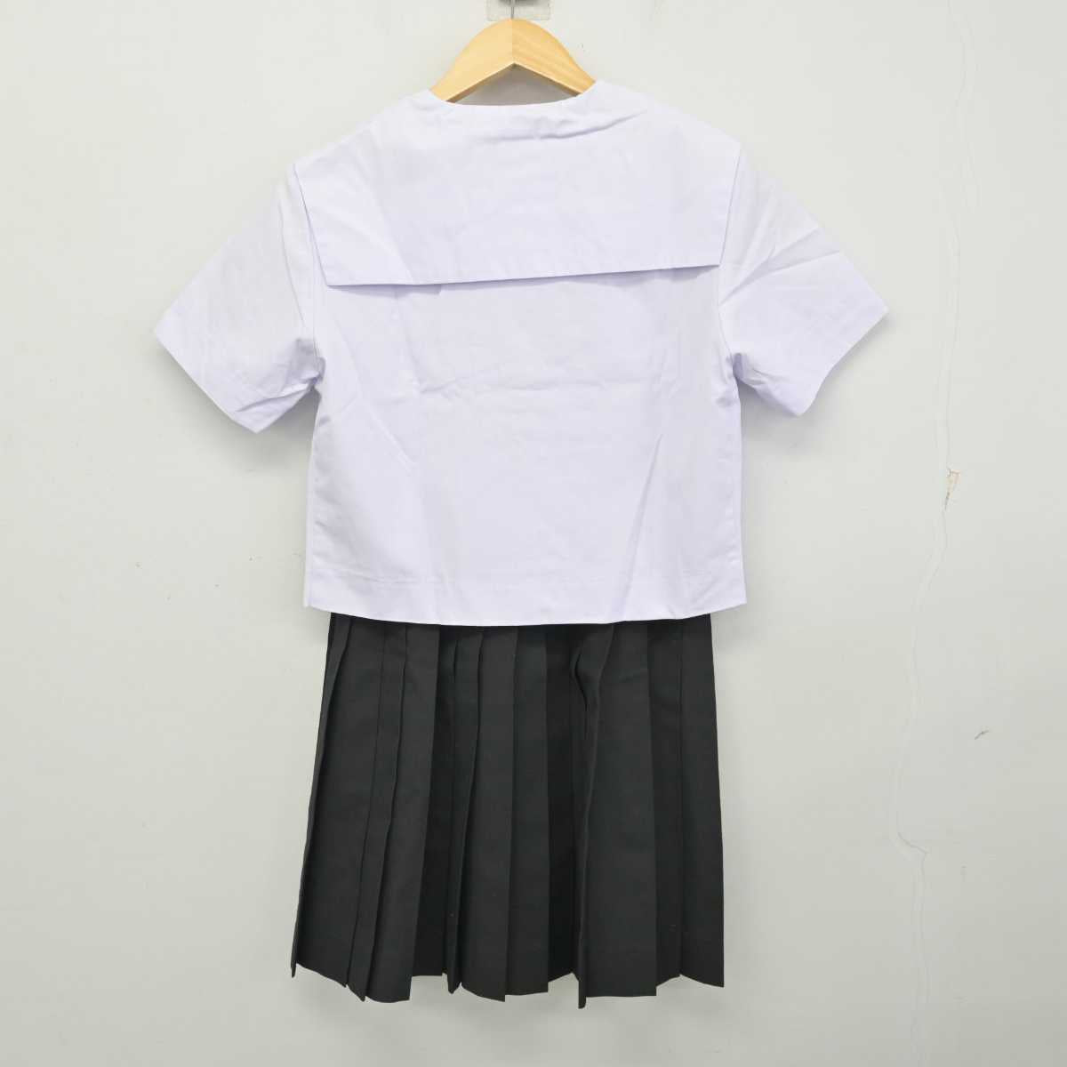 【中古】高知県 高知小津高等学校 女子制服 3点 (セーラー服・スカート) sf059298