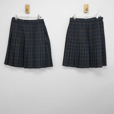 【中古】東京都 蒲田高等学校 女子制服 3点 (ブレザー・スカート) sf059300