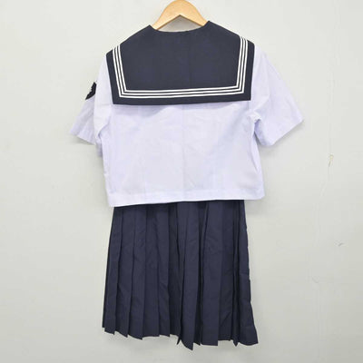 【中古】東京都 大森第八中学校 女子制服 3点 (セーラー服・スカート) sf059303