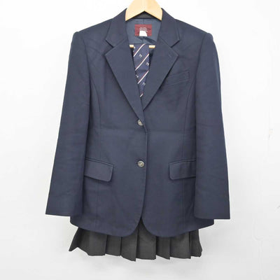 【中古】神奈川県 麻生総合高等学校 女子制服 4点 (ブレザー・スカート・スカート) sf059304