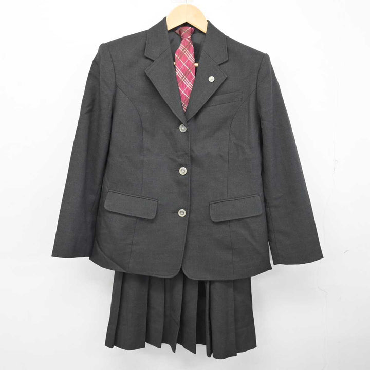 【中古】静岡県 静岡県立科学技術高等学校 女子制服 4点 (ブレザー・スカート) sf059306