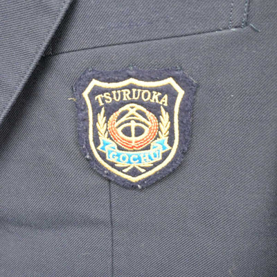 【中古】山形県 鶴岡第五中学校 女子制服 4点 (ブレザー・スカート) sf059312