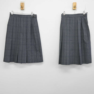 【中古】山形県 鶴岡第五中学校 女子制服 4点 (ブレザー・スカート) sf059312