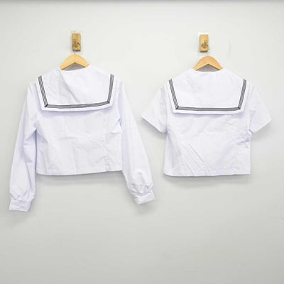 【中古】北海道 宮の森中学校 女子制服 2点 (セーラー服) sf059314