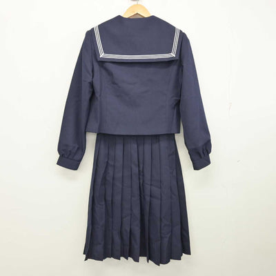 【中古】北海道 宮の森中学校 女子制服 3点 (セーラー服・スカート) sf059317