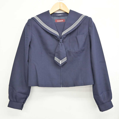 【中古】北海道 宮の森中学校 女子制服 3点 (セーラー服・スカート) sf059317