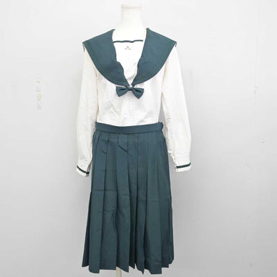 【中古】千葉県 成田国際高等学校 女子制服 3点 (セーラー服・スカート) sf059322