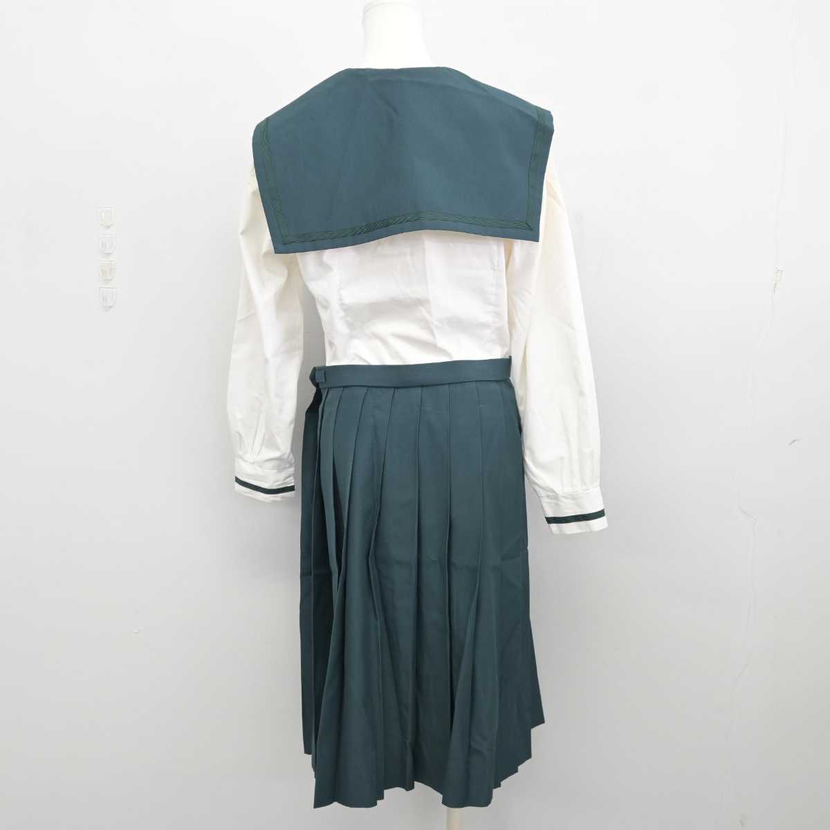 【中古】千葉県 成田国際高等学校 女子制服 3点 (セーラー服・スカート) sf059322