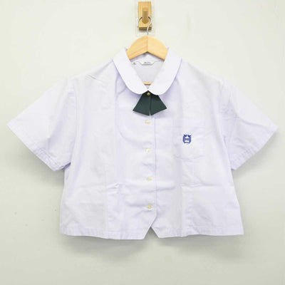 【中古】宮崎県 鵬翔高等学校 女子制服 3点 (シャツ・スカート) sf059332