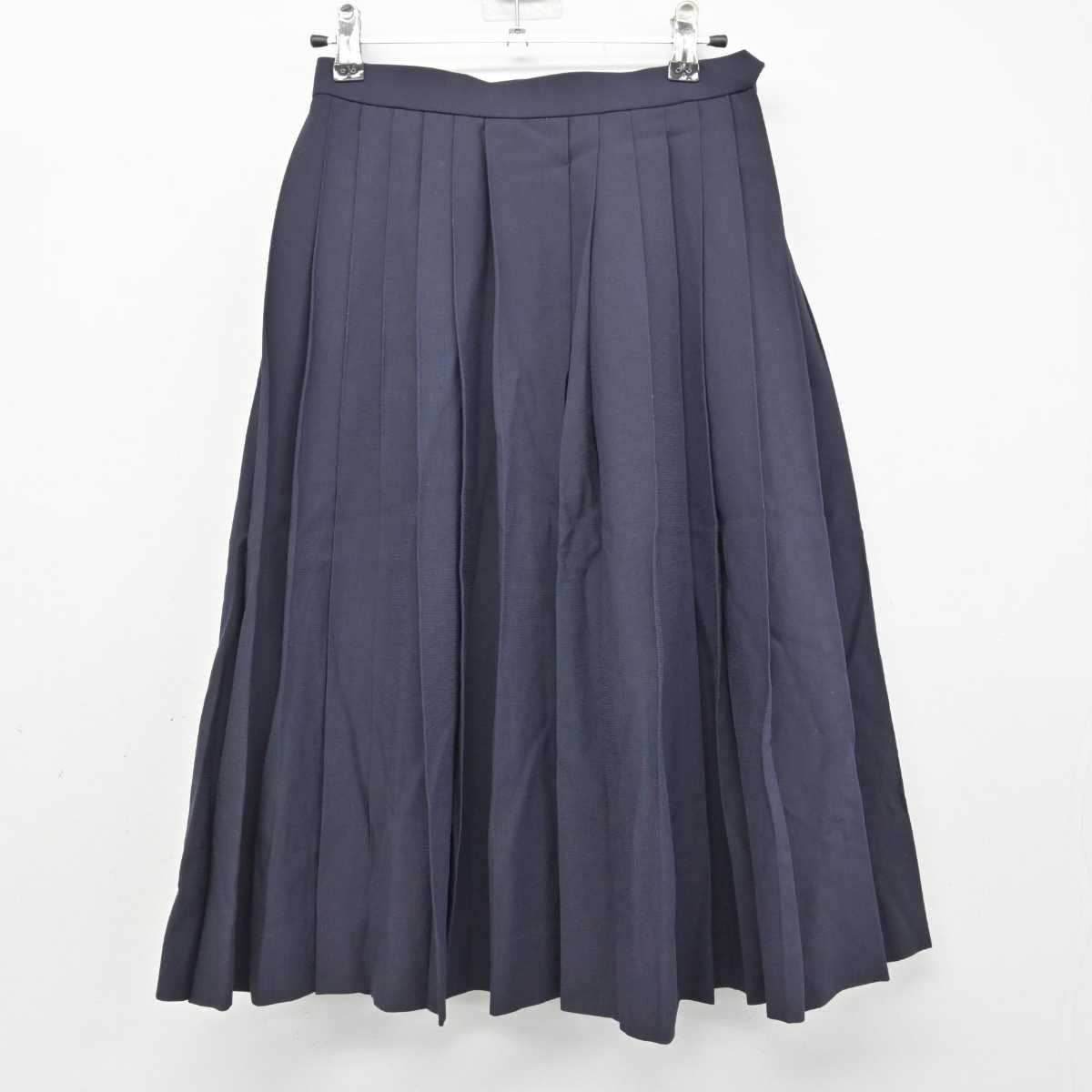 【中古】愛知県 幸田町立南部中学校 女子制服 2点 (セーラー服・スカート) sf059341