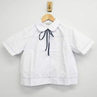 【中古】鹿児島県 西紫原中学校 女子制服 3点 (シャツ・スカート) sf059344