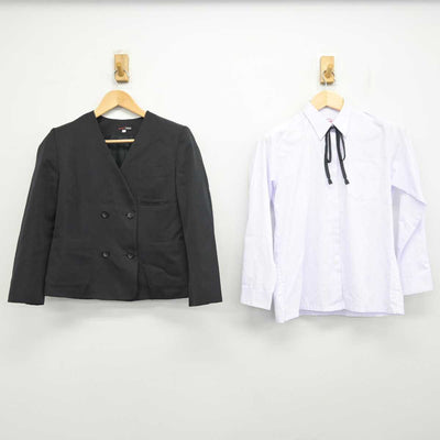 【中古】三重県 倉田山中学校 女子制服 4点 (ブレザー・シャツ・スカート) sf059351