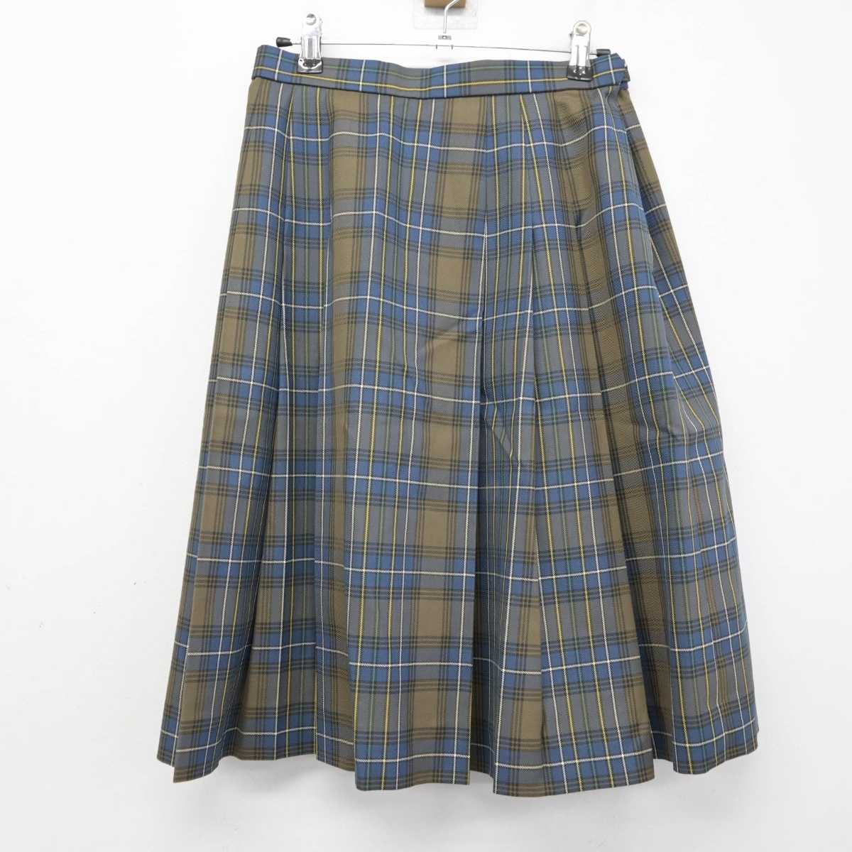 【中古】北海道 平岡中学校 女子制服 4点 (ブレザー・ベスト・スカート) sf059353