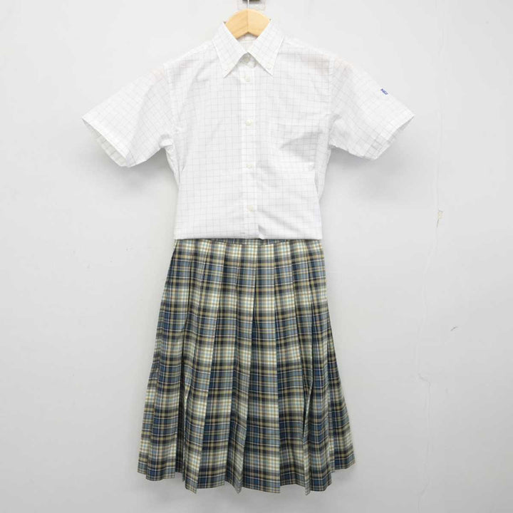 中古】東京都 文教大学付属高等学校 女子制服 2点 (シャツ・スカート) sf059357 | 中古制服通販パレイド