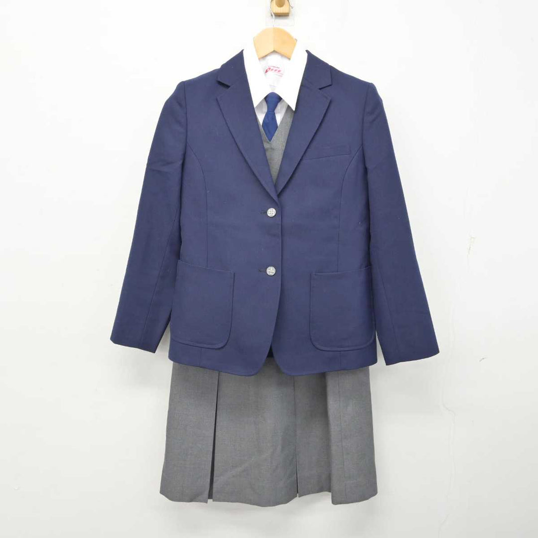 中古】北海道 札幌市立西陵中学校 女子制服 5点 (ブレザー・ベスト・シャツ・スカート) sf059368 | 中古制服通販パレイド