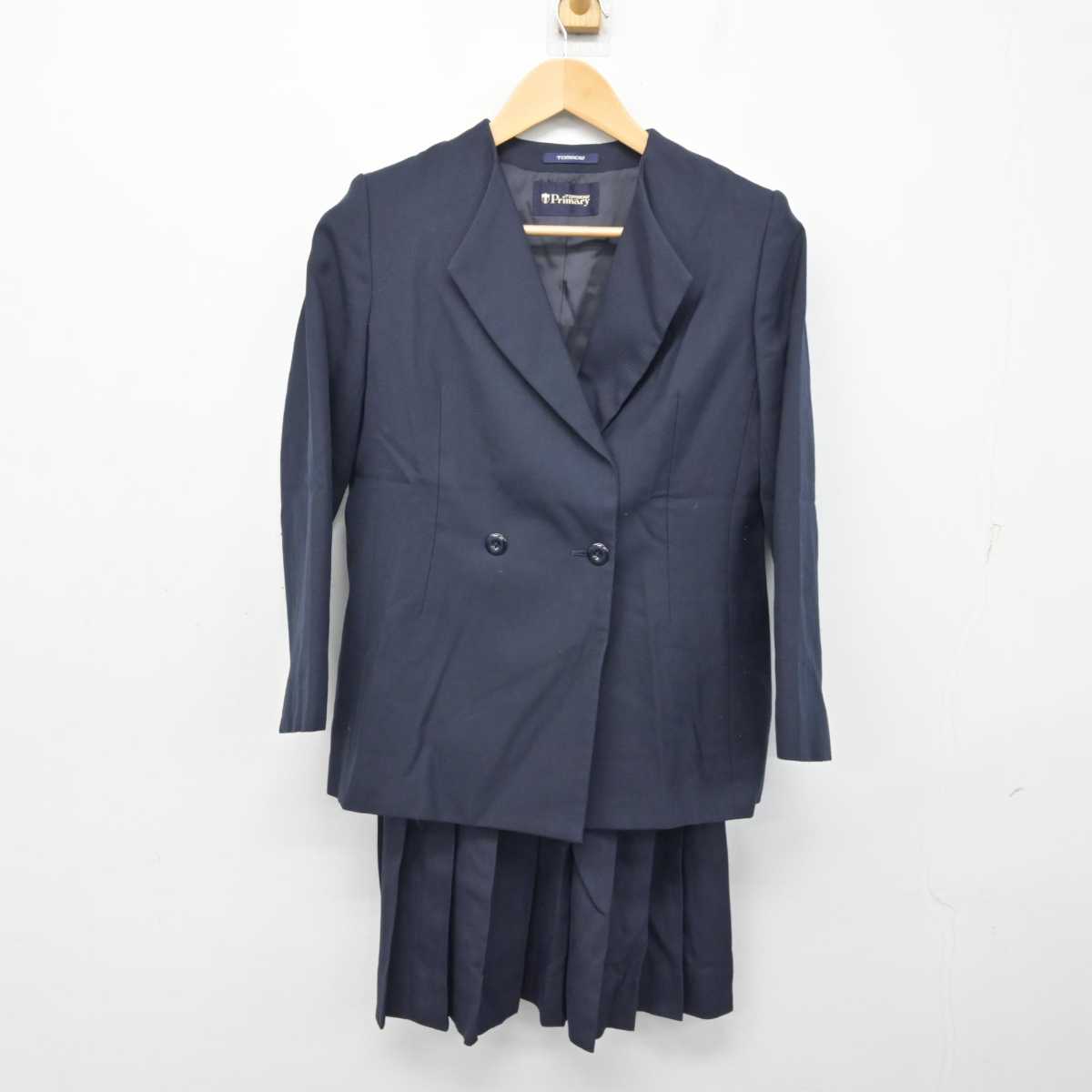 【中古】福岡県 福岡海星女子学院付属小学校 女子制服 2点 (ブレザー・スカート) sf059371