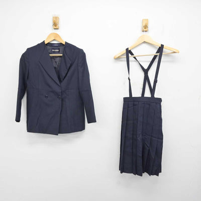 【中古】福岡県 福岡海星女子学院付属小学校 女子制服 2点 (ブレザー・スカート) sf059371