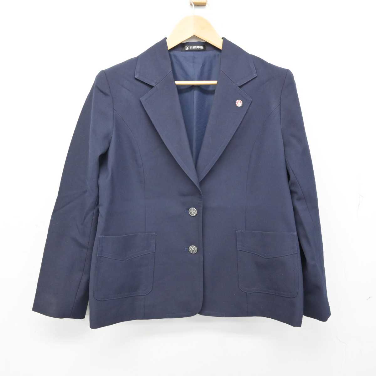 【中古】神奈川県 大和西高等学校 女子制服 4点 (ブレザー・スカート) sf059375