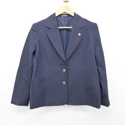 【中古】神奈川県 大和西高等学校 女子制服 4点 (ブレザー・スカート) sf059375