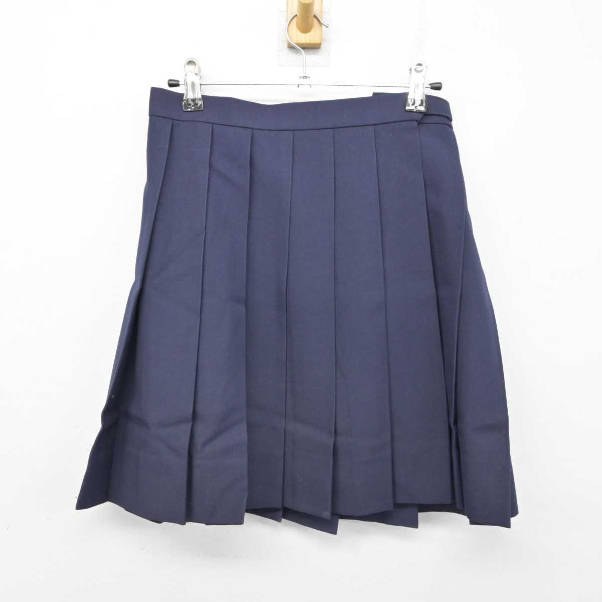 【中古】神奈川県 大和西高等学校 女子制服 4点 (ブレザー・スカート) sf059375