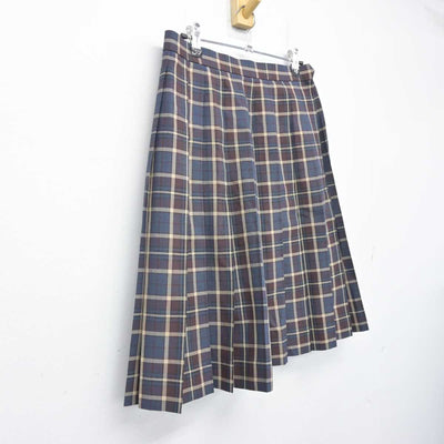 【中古】東京都 愛国中学校・高等学校 女子制服 2点 (スカート) sf059379