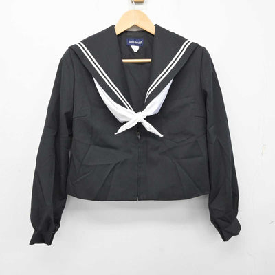 【中古】愛知県 音羽中学校 女子制服 3点 (セーラー服・スカート) sf059383