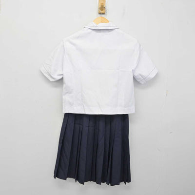 【中古】愛知県 高師台中学校 女子制服 4点 (シャツ・スカート) sf059385