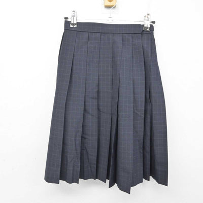 【中古】愛媛県 桑原中学校 女子制服 3点 (セーラー服・スカート) sf059387