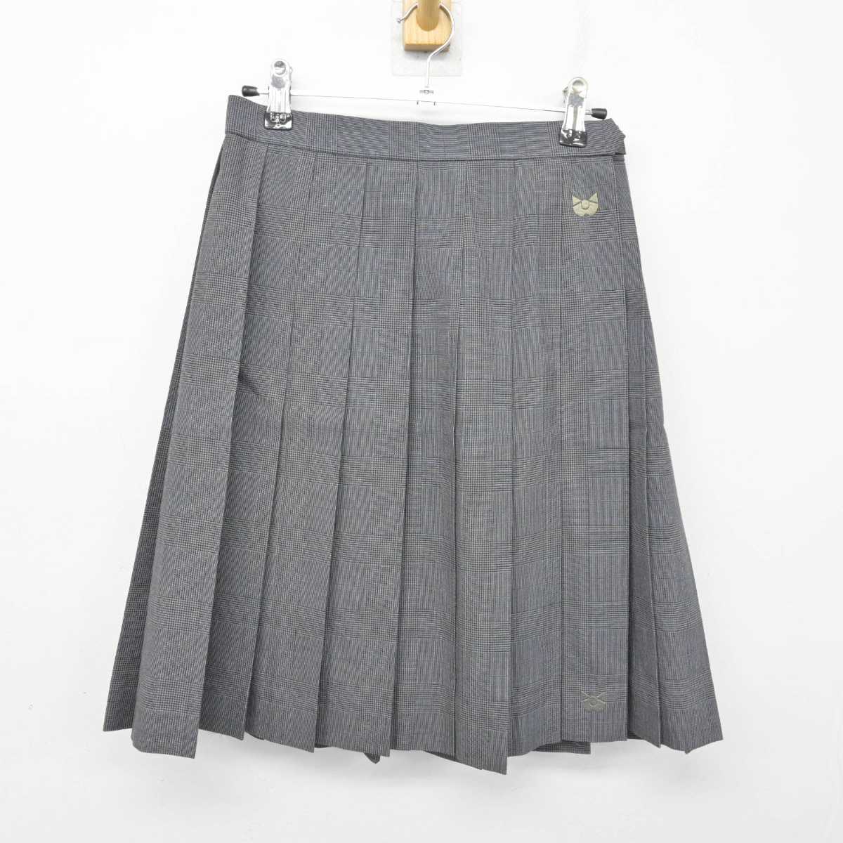 【中古】京都府 北稜高等学校 女子制服 2点 (シャツ・スカート) sf059398