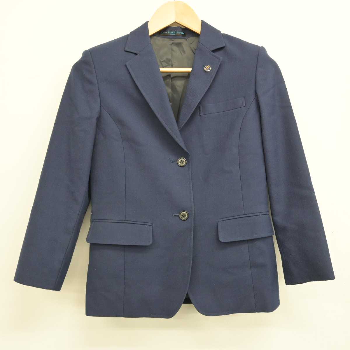 【中古】愛知県 知立東高等学校 女子制服 4点 (ブレザー・シャツ・スカート) sf059420