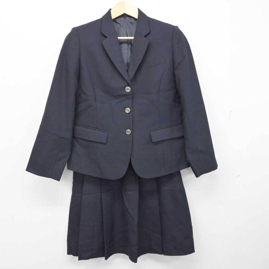 【中古】栃木県 佐野市医師会附属佐野准看護学校 女子制服 2点 (ブレザー・スカート) sf059426