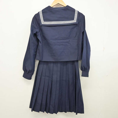 【中古】大分県 大分上野丘高等学校 女子制服 2点 (セーラー服・スカート) sf059448