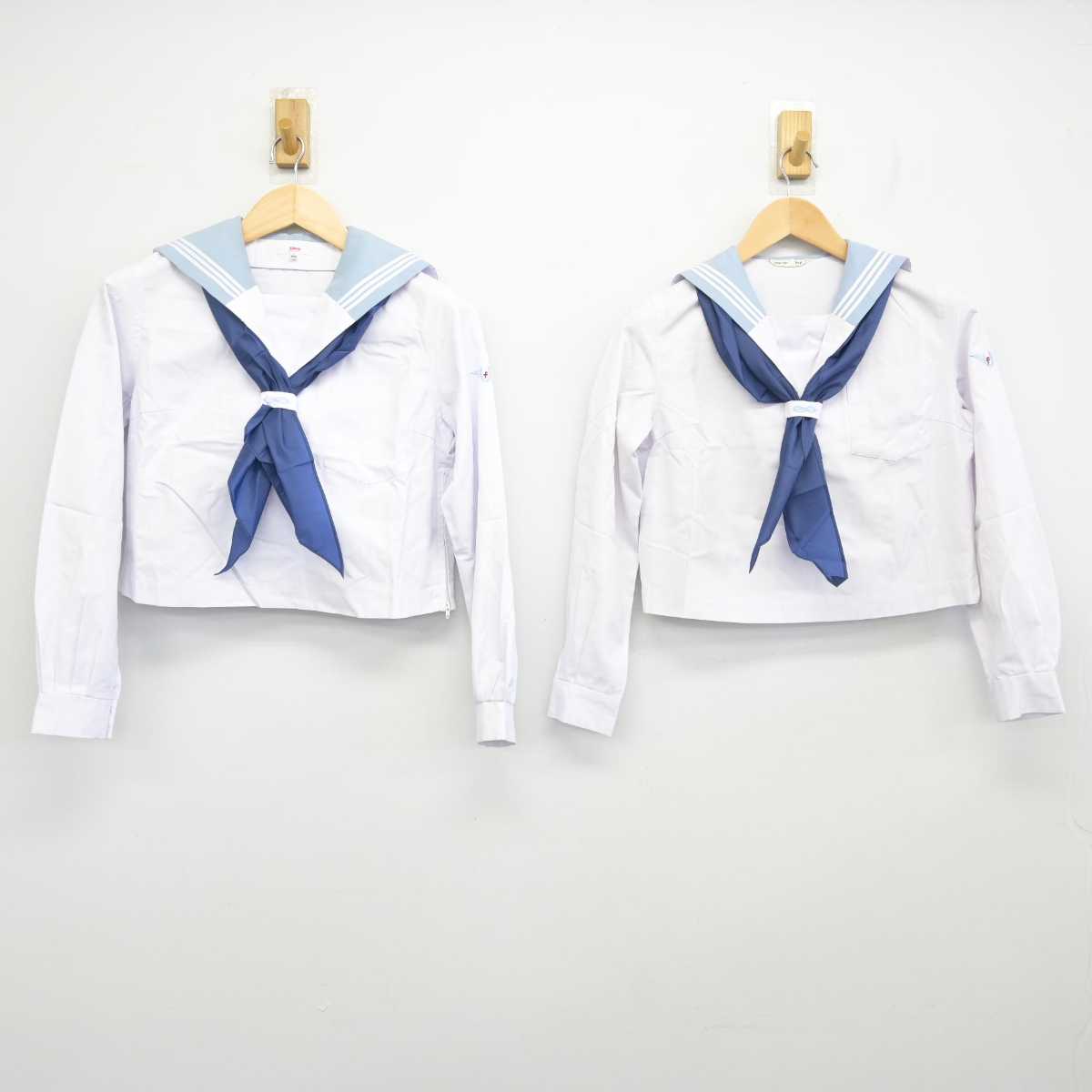 【中古】大分県 大分上野丘高等学校 女子制服 4点 (セーラー服・セーラー服) sf059450