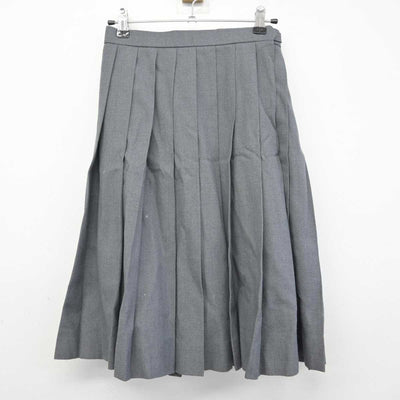 【中古】群馬県 矢中中学校 女子制服 4点 (ブレザー・シャツ・スカート) sf059456