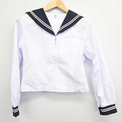 【中古】静岡県 清水袖師中学校 女子制服 2点 (セーラー服) sf059463