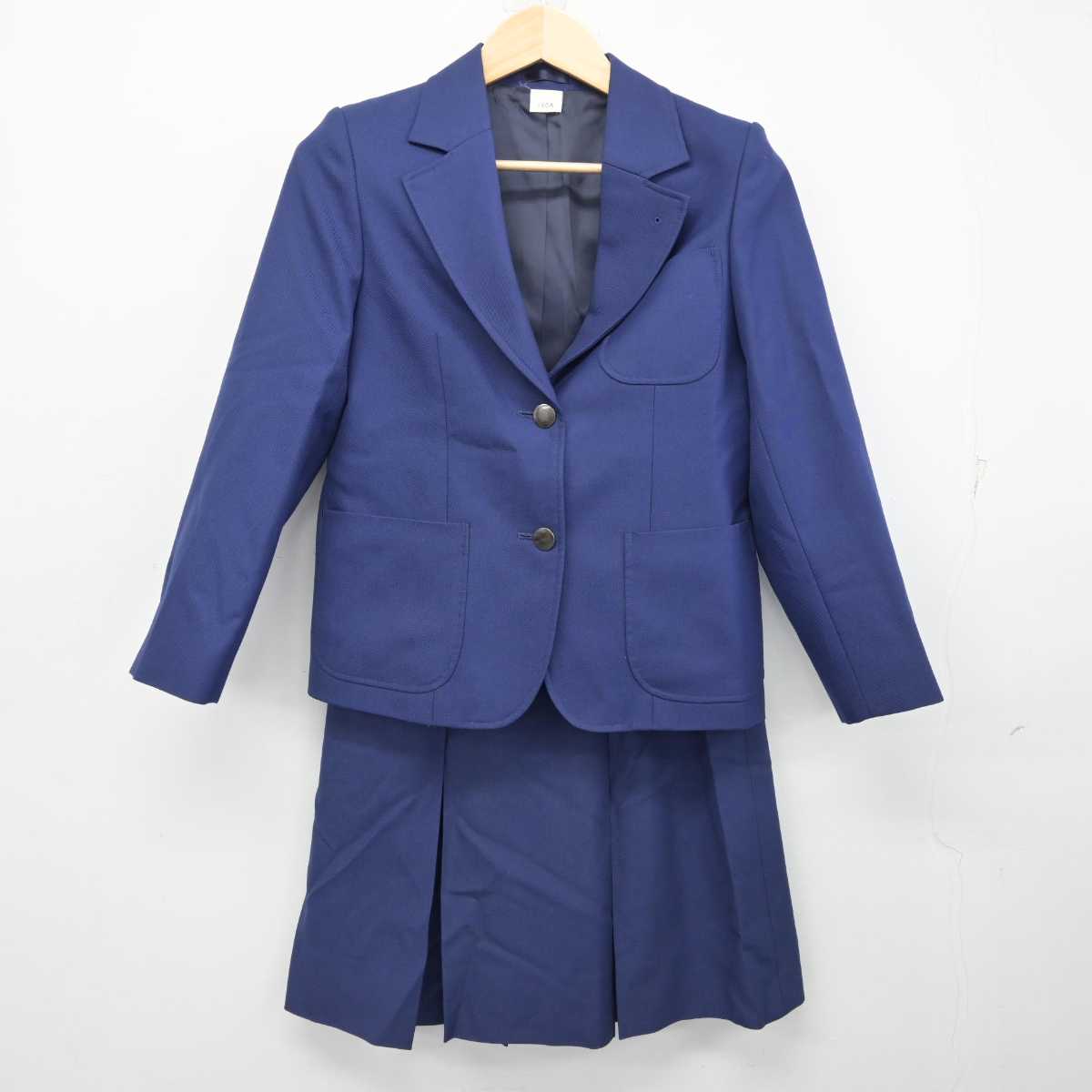 【中古】神奈川県 白鳥中学校 女子制服 3点 (ブレザー・ベスト・スカート) sf059467