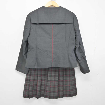 【中古】東京都 安田学園中学校 女子制服 4点 (ブレザー・シャツ・スカート) sf059471