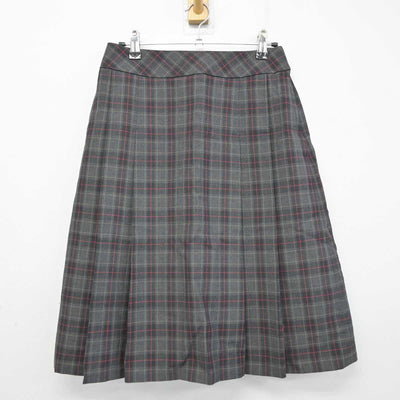 【中古】東京都 安田学園中学校 女子制服 2点 (セーラー服・スカート) sf059473