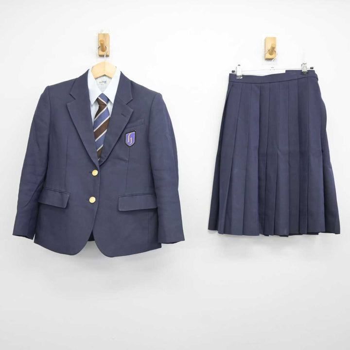 【中古】広島県 広島国際学院高等学校 女子制服 5点 (ブレザー・シャツ・スカート) sf059479 | 中古制服通販パレイド