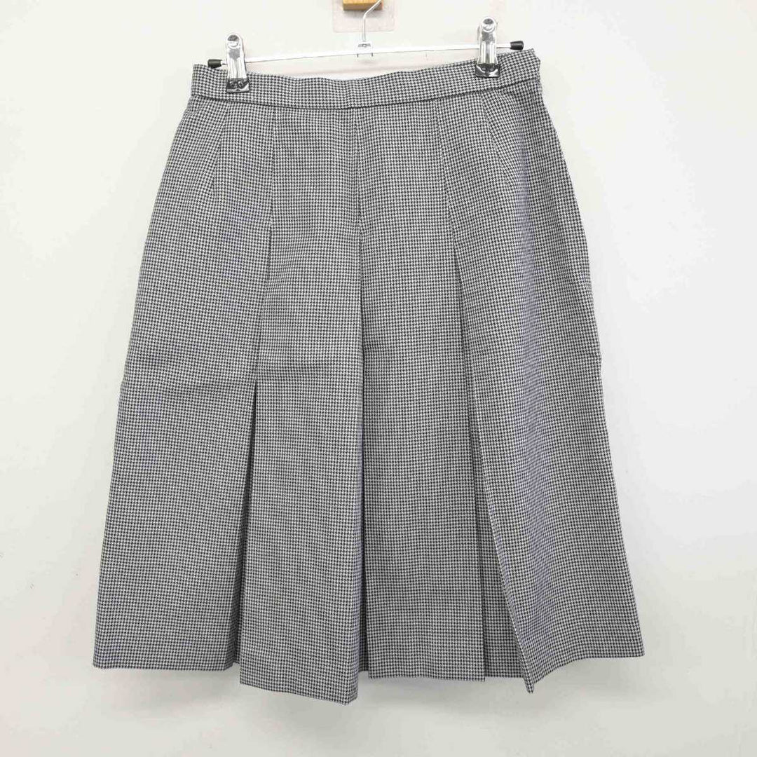 中古】千葉県 千葉西高等学校 女子制服 3点 (ベスト・シャツ・スカート) sf059495 | 中古制服通販パレイド