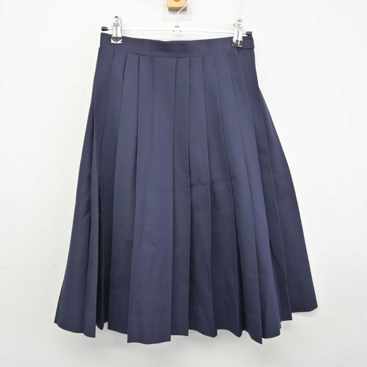 【中古】埼玉県 所沢市立美原中学校 女子制服 3点 (セーラー服・スカート) sf059497