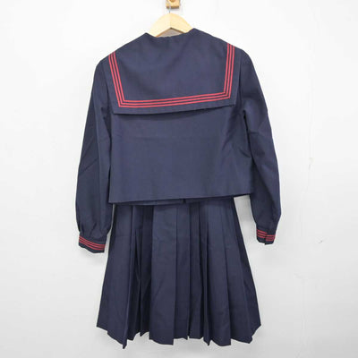 【中古】埼玉県 所沢市立美原中学校 女子制服 2点 (セーラー服・スカート) sf059498