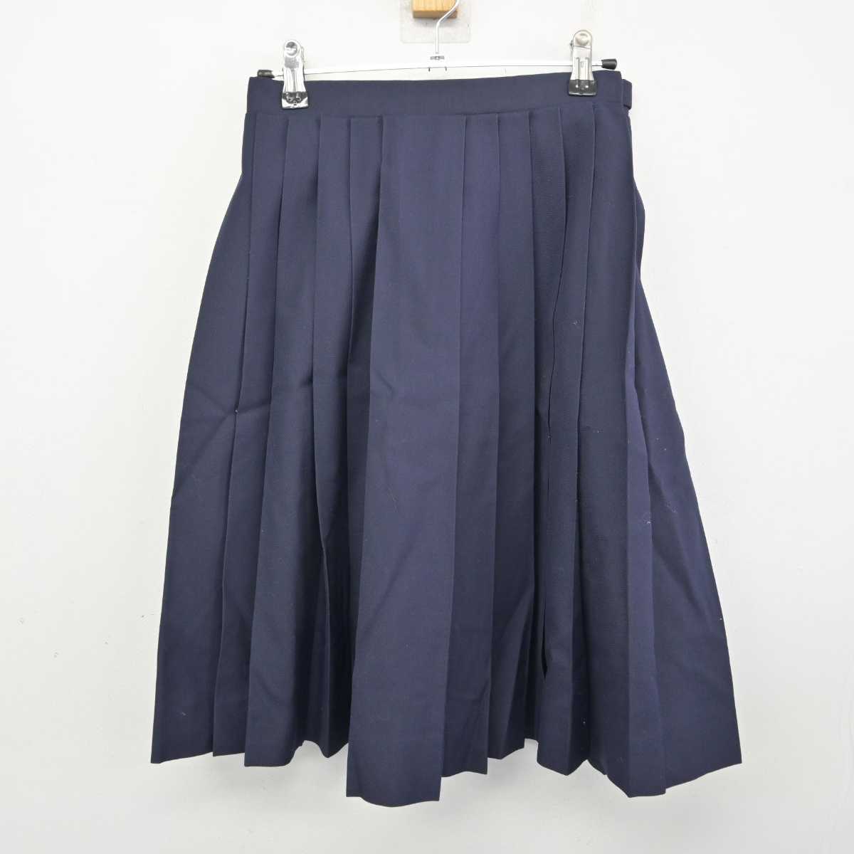 【中古】埼玉県 所沢市立美原中学校 女子制服 2点 (セーラー服・スカート) sf059498