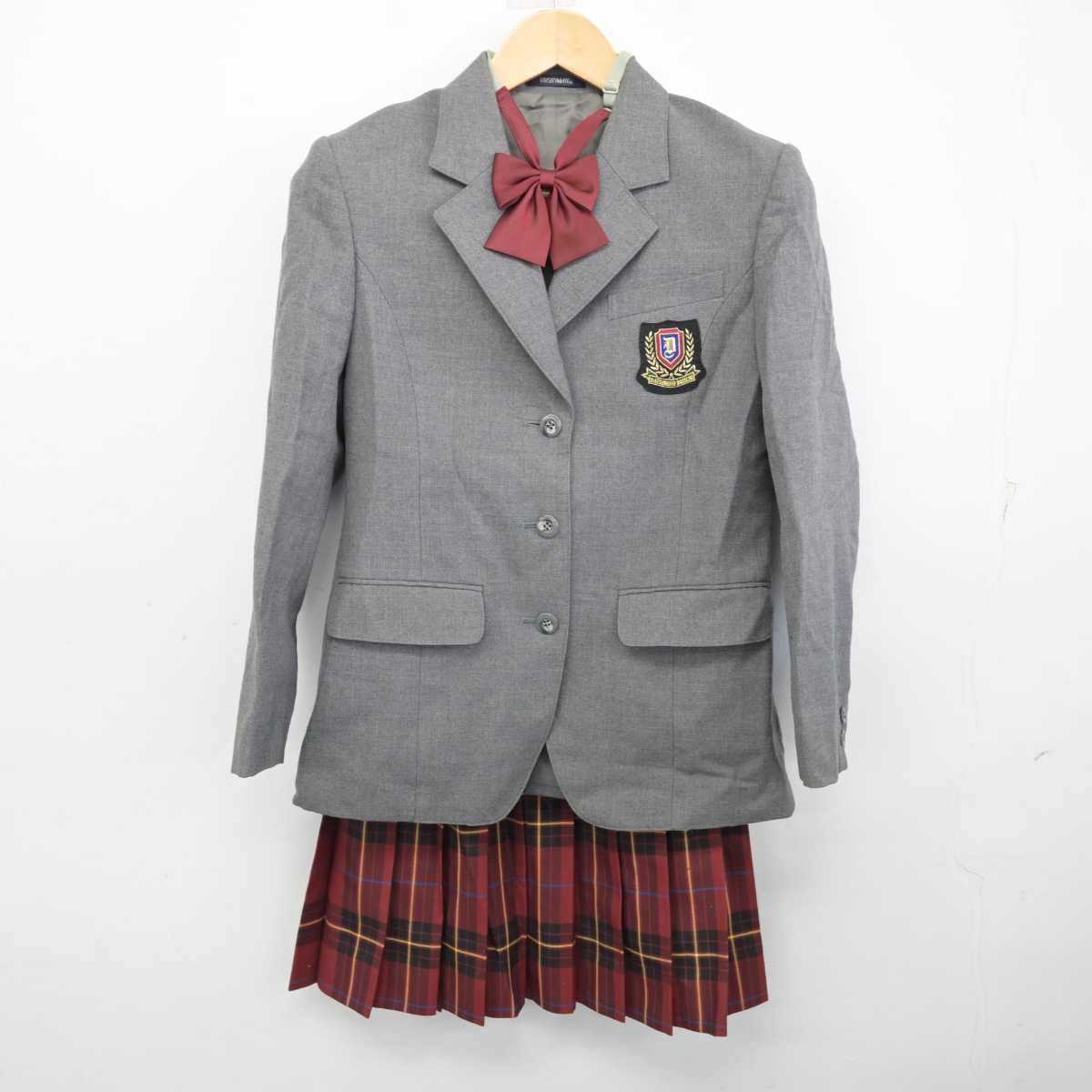 【中古】長野県 松本第一高等学校 女子制服 3点 (ブレザー・スカート) sf059503