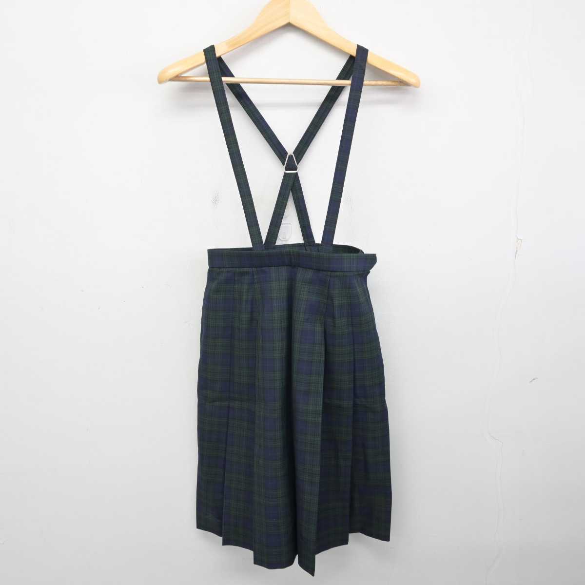 【中古】栃木県 上河内中学校 女子制服 5点 (ブレザー・ベスト・シャツ・スカート) sf059513